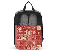 Shoe Organizer with Handle Travel Bags Travel So Many Different Snow Scenes Printed Shoe Bags for Travel And Daily Use Storage Pouch, style, One Size, Shoe Bags