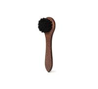 Shoe Polish Applicator Brush by Lettro, Wooden Dauber Shoe Brush to Apply Wax and Cream on Shoes and Boots, Horsehair Shoe Brush Suitable for all Leather, Black Bristles