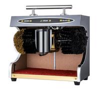 Shoe Polish Machine,Automatic Sole Cleaner with Double Brushes for Effortless,Quiet Cleaning