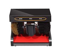 Shoe Polisher Automatic Induction Household Shoe Polisher Electric Shoe Brush Automatic Shoe Polishing Machine Suitable for Hotels Shopping Malls Villas Bank Marble Pattern