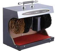 Shoe Polisher Machine, Electric Shoe Polisher with Double Combination Brush，Hotel Commercial Automatic Shoe-Shining Machine，for Dust Removal Polishing with Double Combination Brush,Leather Shoe Cleani