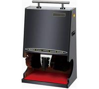 Shoe Polisher Machine, Shoe Shine, Automatic Induction Shoe Polishing Machine, Electric Shoe Polishing Machine with Double Combination Brush for Family Bus Train Subway Station Airport Office Hotel Ba