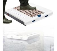 Shoe Polishing Machine,Fully Automatic Sole Cleaning Machine,260rpm Automatic Induction Shoe Polisher, 1000pa Suction,for Home, Office