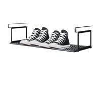 Shoe Rack - 12.6x7.48x7.87in Metal Storage Solution, Cabinet Organization Tool, Heavy Duty Free Standing Holder for Home Office | Bedroom Bathroom Boot Tray Hat Coat Key Utility Room Access Display