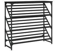 (black, 90 x 30 x 85 cm) vidaXL Shoe Rack Shoe Cabinet Shoe Storage Unit Shelf Cupboard Engineered Wood