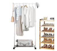 Shoe Rack - Compact Storage for Shoes, Coats, Shoes, Outerwear | Modern Stylish Multifunctional Coat Rack with Shoe Storage, Rack for ah