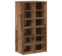 Shoe Rack Entryway Shoe Shelf Cabinet Shoe Cupboard Engineered Wood vidaXL