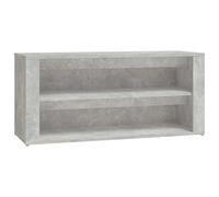 (Concrete grey) vidaXL Shoe Rack Hallway Shoe Storage Cupboard Shoe Cabinet Engineered Wood