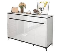 Shoe Rack Modern simple shoe cabinet home into the doorway into the doorway foyer entrance balcony cabinet Shoe Cabinet (Size : 140x32x100cm)