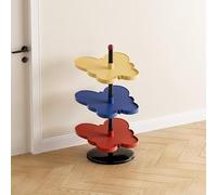 Shoe Rack Multi-Layer, Space Saving Organiser 5 Tier 30X103cm For Entryway Bedroom Closet Simple Assembly Dopamine Colour Yellow(3 tier shoe rack)