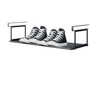 Shoe Rack - Multi Tier Organizer for Home Entryway Closet | Metal Frame with Non Slip Shelves, Adjustable and Stackable Storage for Sneakers Boots Flats and Casual Footwear 12.6x7.48x7.87 in
