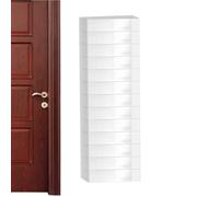 Shoe Rack On The Door | 26 Compartments Space Saving Storage Rack - Clear And Foldable Shoe Storage System | For Storing Footwear Boots And Sneakers In Entrance And Bedroom Storage