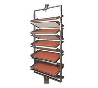 Shoe Rack, Rotating Pull-out Soft Closing Space-saving Hidden Cabinet for Entryway Storage and Organization