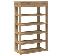(concrete grey, 60 cm) vidaXL Shoe Rack Shoe Cabinet Holder Hall Shoe Storage Shelf Engineered Wood