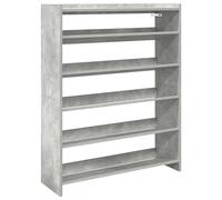 (artisan oak, 100 cm/ 80 cm) vidaXL Shoe Rack Shoe Cabinet Shoe Storage Shelf Hall Cupboard Engineered Wood