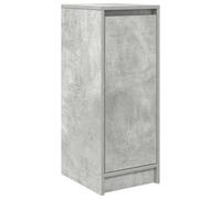 vidaXL Shoe Cabinet Concrete Grey 29.5x34x76 cm Engineered Wood