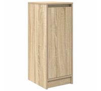 (black oak) vidaXL Shoe Cabinet Grey Sonoma 29.5x34x76 cm Engineered Wood shoe rack