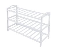 Relaxdays Bamboo shoe rack