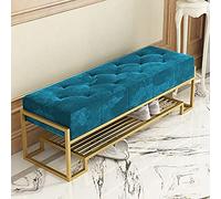 Shoe Rack Storage Bench, 3-Tier Entryway Seating & Storage Solution, Velvet Upholstery, 100x38x42cm (39x15x17in), Perfect for Organizing Shoes & Accessories