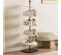 Shoe Rack, Vertical 3/4/5 Tier Shoe Storage Organizer for Boots, Sneakers, Heels - Ideal for Small Spaces, Entryways, Living Rooms, Bedrooms