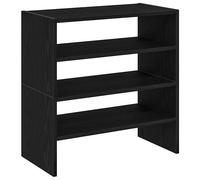 (concrete grey, 2 pcs) vidaXL Shoe Racks Stackable Shoe Cabinet Shoe Storage Shelf Hallway Cupboard