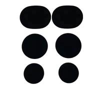 Shoe Repair Kit, Boot Heel Protector Tape, Shoe Repair Patch, Self-Adhesive Design, Comfortable Cushioning Material, Black, for Outdoor, Travel, Daily, Walking