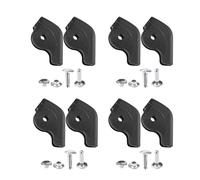 Shoe Repair Kit | Maintenance Materials For Footwear - Repair Plate Eyelets Lanyards,For Runners Athletes Hikers Kids Teens, Black/White, Consulte la descripción