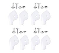 Shoe Repair Set for Trainers - Hiking Shoe Care Accessories | Non-Slip Shoelaces Eyelet Plate for Runners Athletes Hikers Players Walking Hiking Sports Dance Travel Children and Teenagers, White