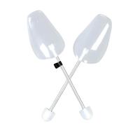 Shoe Shape Holder | 1 Pair Long-lasting Spring Trees - Shoe Form Holder | for Mom Husband Wife Boyfriend Athletic Dress Leather Cowboy Work Hiking Dance Ballet Golf, Women's model-transparent white