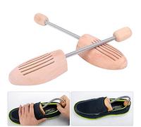 Shoe Shapers, Adjustable Wooden Shoe Trees with Spring Column for Men Women Keep Shoes Boots in Shape, Shoe Keepers for Footwear Storage and Maintenance