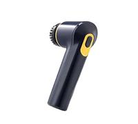 Shoe-shining machine, 1PC Portable Handheld Scrubber Shoes Cleaning Brush Kit with 4 Heads for Leather Bags,Electric