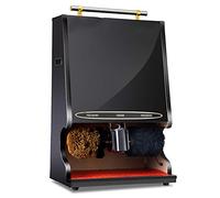Shoe-shining machine, Kit Multi Brush Polisher Suitable for Hotel Entrance Hall Sales Center,Electric Shoe Shine Machine(Black)