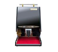 Shoe-shining machine, Vertical Hotel Lobby mall Electric Shoe Brush Machine, 4 Colors Available Brushes, Shine(Black)