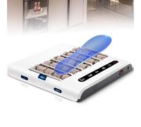 Shoe sole cleaning machine, 260RPM rechargeable entrance shoe brush automatic induction shoe polisher shoe cleaner no water cleaning for home hotel entrance hall sales center