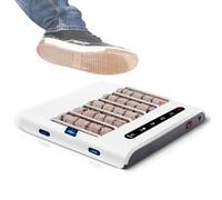 Shoe Sole Cleaning Machine, Fully Automatic Intelligent Induction Cleaner, 10000mAh Battery, 260rpm Speed, 1000pa Powerful Suction for Home and Office