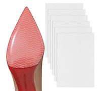 Shoe Sole Protector 6 Pack Anti Slip Shoe Grips on Bottom of Shoes, Self Adhesive Shoe Bottom Protector for High Heels, Shoes Non Slip Bottom Pads for Women 6 x 4 Inch