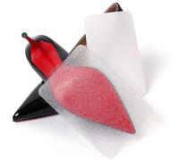 Shoe Soles Stickers - Crystal Clear Self-Adhesive Sole Pads Anti-Slip Sole Grips for Women High Heels Sole Cover Removable, Large(3pcs)