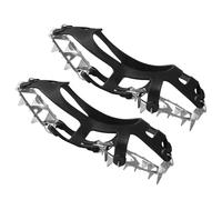 Shoe Spikes Durable Antiskid Crampons for Running Outdoor Activities Walking L 40 to 45 Black, Size 40-45
