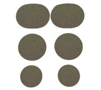 Shoe Stains Holes - Breathable Repair Stickers, Adhesive Patch Kit | Toeburst Prevention for Trainers, Costume Protection Pads, Clothing Fixer for Jackets, Boat Luggage Use, Dark grey, Siehe