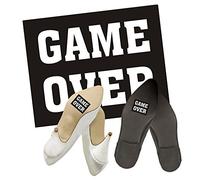 Shoe sticker sticker for the cool groom or bride game over!
