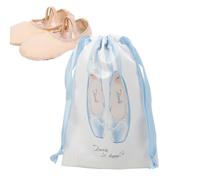 Shoe Storage Bag, Shoe Dust Bags, Dance Shoe Storage Pouch Drawstring Bag, Washable Satin Organizer Pouches Dust-Proof Ballet Accessories For Travel Backstage Birthday, blue, Please refer to the