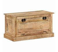 vidaXL Solid Acacia Wood Shoe Storage Bench Entryway Hall Bench Shoe Cabinet