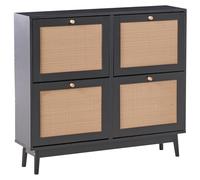 Shoe Storage Cabinet ARMIDALE Black