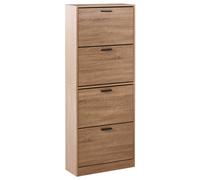 Shoe Storage Cabinet BOWRAL Light Brown