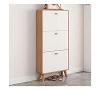 Shoe Storage Cabinet Cabinets Hallway Slim Cupboard Cupboards Hallways Slimline Tall Rattan Sideboard,Slim Shoe Cabinet Organizer for Entryway, Freestanding Wooden Shoe Storage with Open She