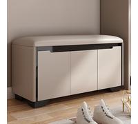 Shoe Storage Cabinet Cabinets Hallway Slim Cupboard Cupboards Hallways Slimline Tall Rattan Sideboard Narrow Large,Shoe Storage Bench with Cushion, Cubby Seat Shoe Cabinet, Small Shoe Rack B