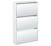 Shoe Storage Cabinet MIDFIELD with Storage White