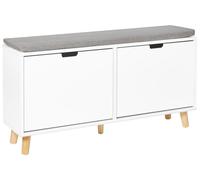 Shoe Storage Bench MINERAL White