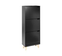 Shoe Storage Cabinet NEIKA Black