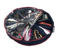 Shoe Storage Organiser, Closet Shoe Organiser - 10 Round Fabric with Separating Crest Shoe Storage Game - Delivery Bag with Organiser to Prevent Shoe Spattering and Damage from Collisions - Reisesc